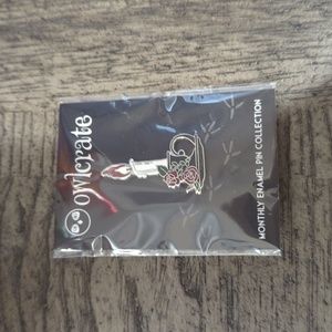 Owlcrate pin from September 2021 box